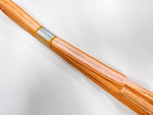 未使用品　正絹　手組帯締め